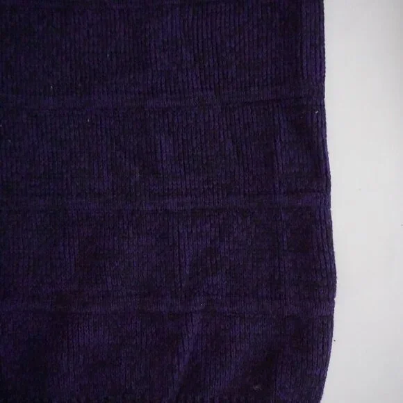 Field Gear Purple Knit Crewneck Sweater Outdoorsman Eclectic Grandpa Cozy L - Picture 5 of 9